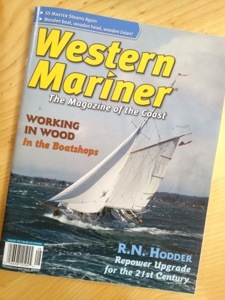 Dorothy makes the press – Pacific Yachting and Western Mariner