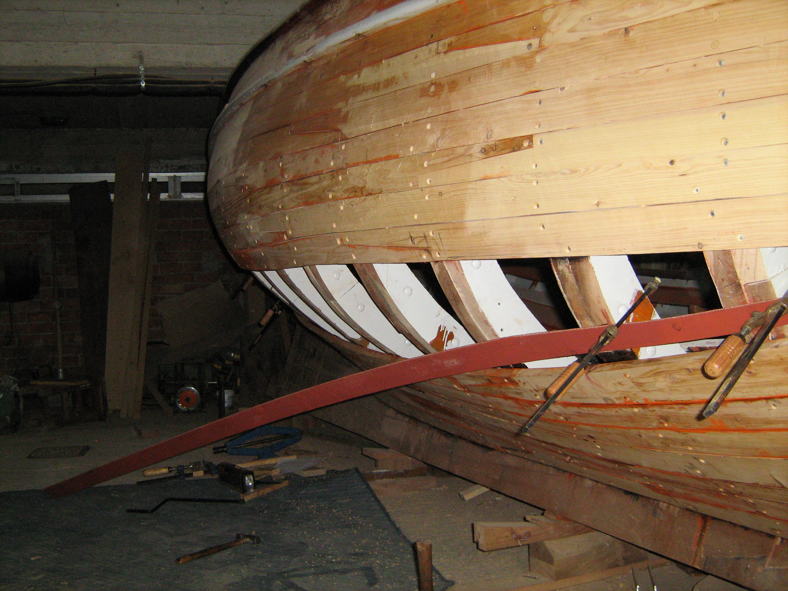 A Grecian Wooden Boat